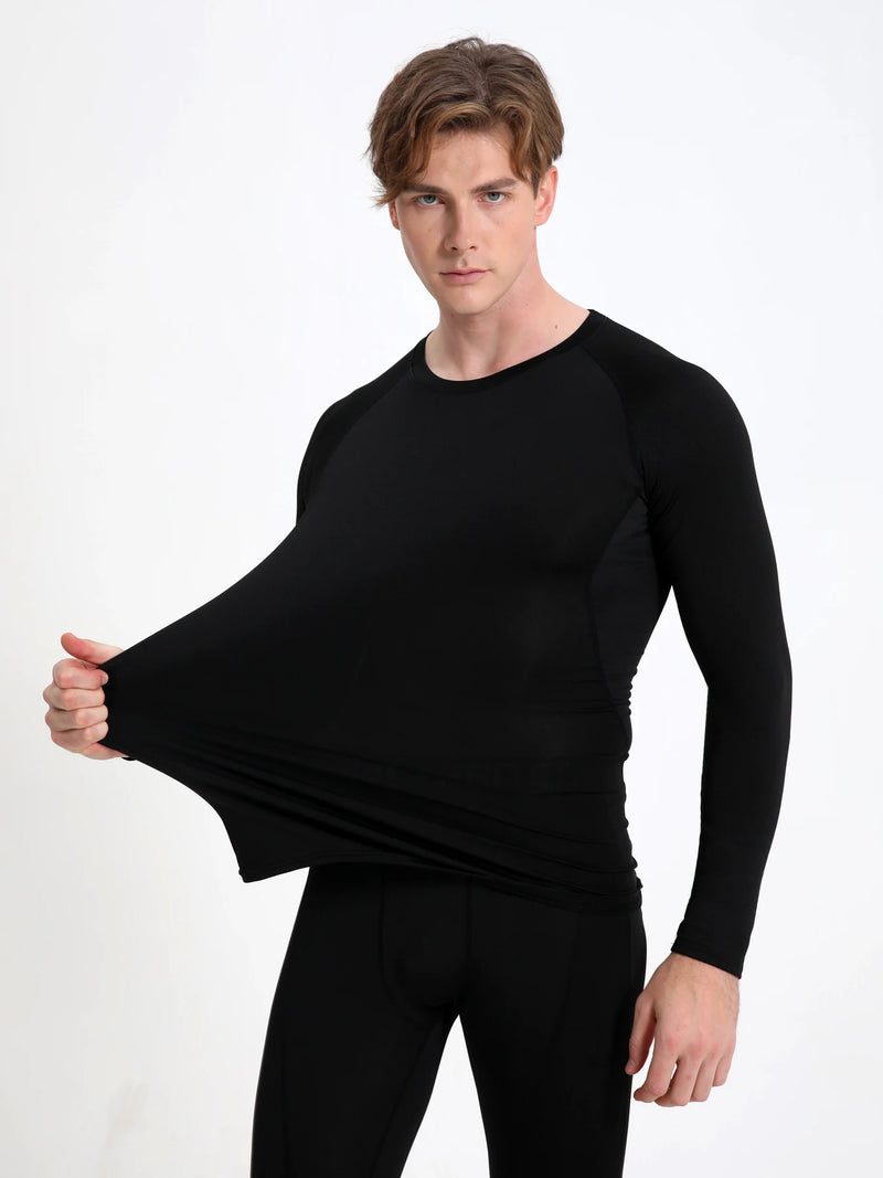 Breathable Stretch Long Sleeve Compression Top