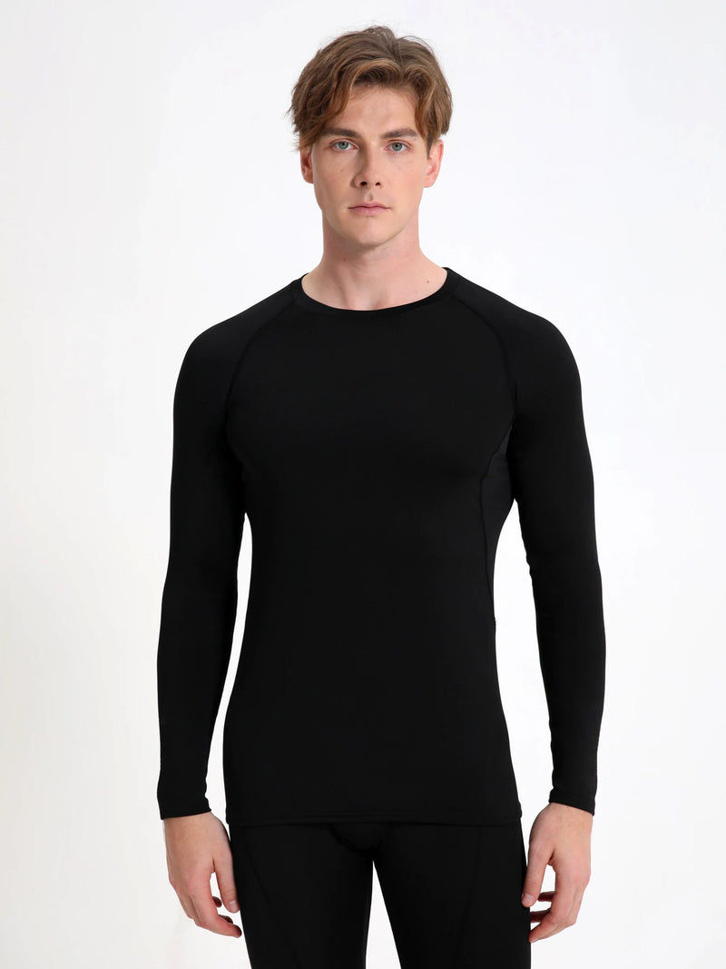 Breathable Stretch Long Sleeve Compression Top