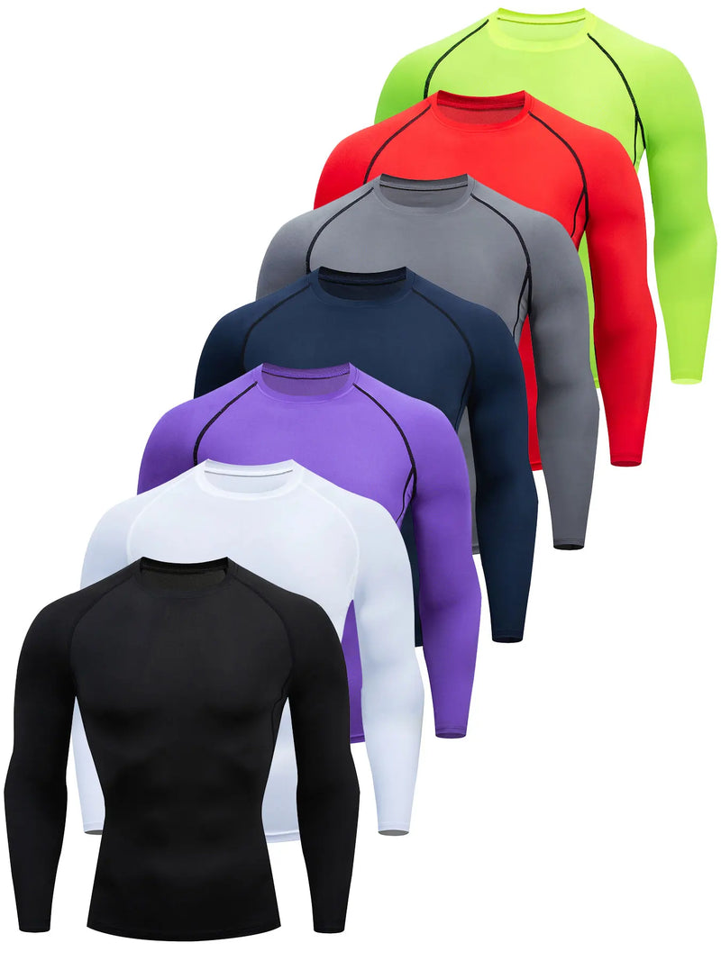 Breathable Stretch Long Sleeve Compression Top