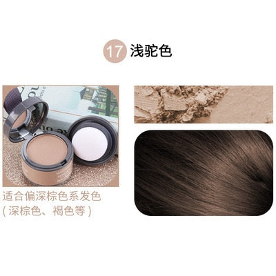 Hair Filling Powder Forehead Fluffy Thin Powder Pang Line Shadow Bald Coverage Hair Concealer Hair Root Cover Makeup Beauty