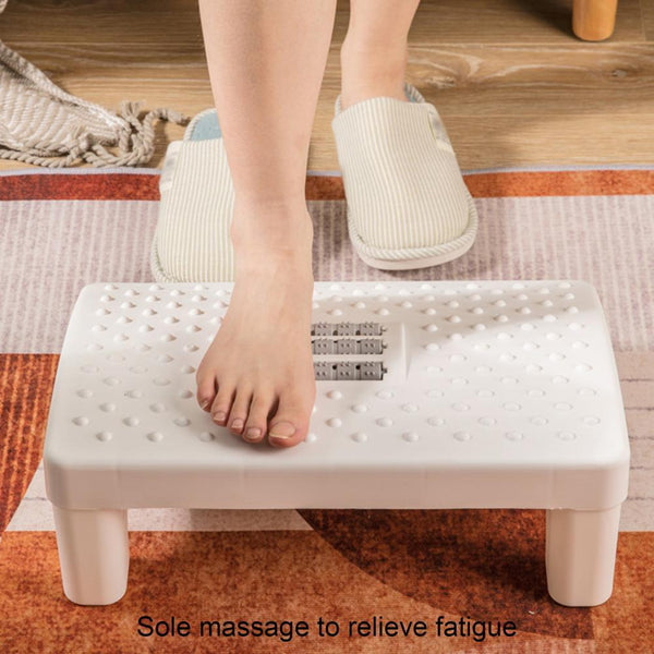 Desk Stool Ergonomic Design Widely Used Plastic Fatigue Relief Foot Rest Stand for Office