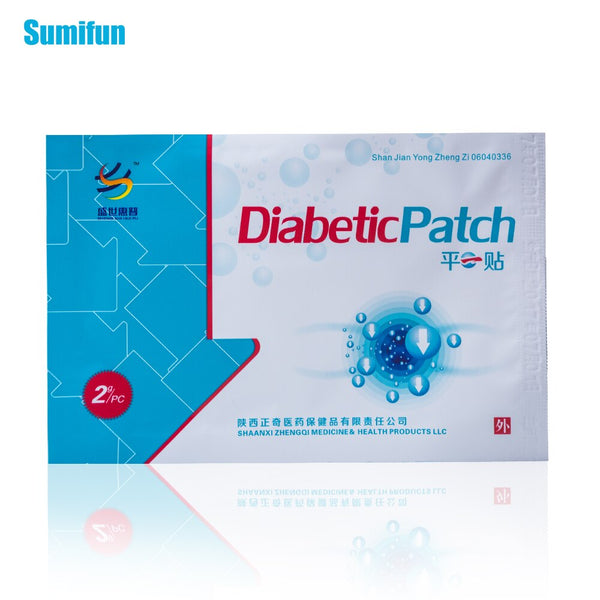 4Bags Diabetes Patch Chinese Natural Herbal Medications Treatment Cure Diabetes Reduce High Blood Sugar Product D0867
